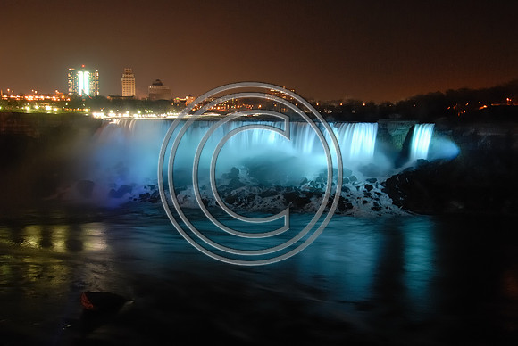 Niagra Falls at Christmas Time